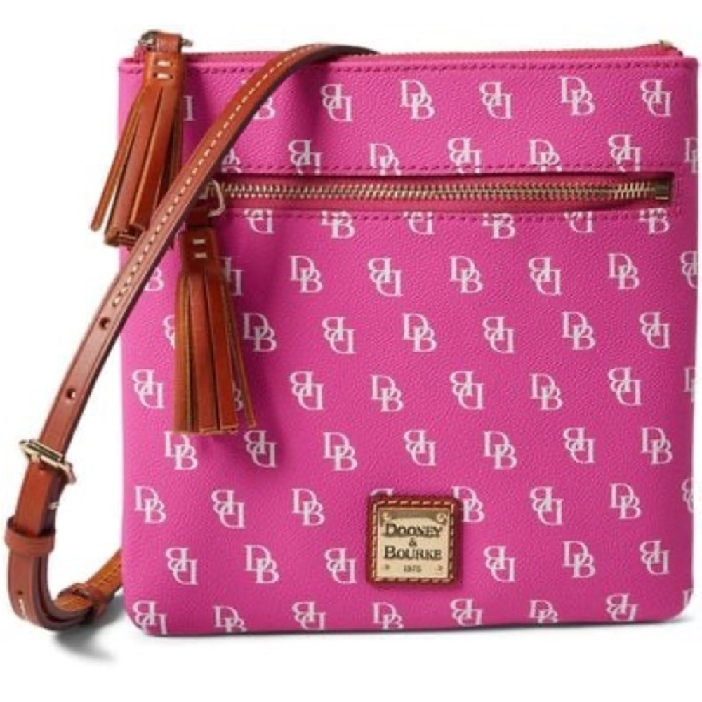 Dooney & Bourke Fuchsia Gretta Crossbody Bag